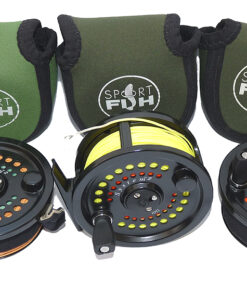 Scientific Angler System 2 10/11 fly reel, 2 spools Hardy Rio Teeny lines + cases