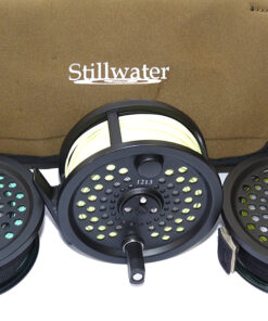 Scientific Angler System 2 12/13 fly reel spools Orvis & other lines + case