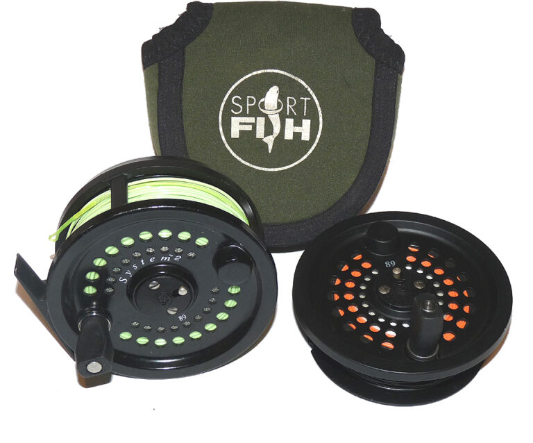 Scientific Angler System 2 8/9 fly reel, s/spool + Cortland line