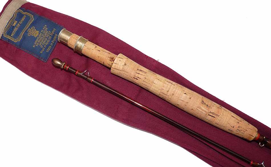 Hardy Sovereign 8' 2 piece carbon fly rod #5/6 fine with bag - Image 4