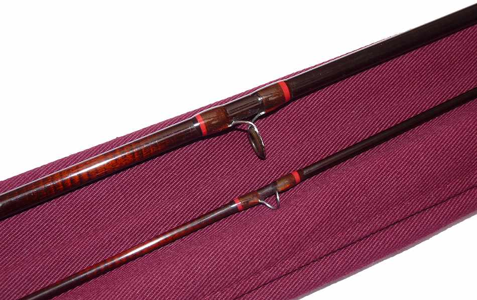 Hardy Sovereign 8' 2 piece carbon fly rod #5/6 fine with bag - Image 3