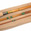 Arthur Allan 14'6" 3 pce bamboo + fibreglass dapping rod with bag