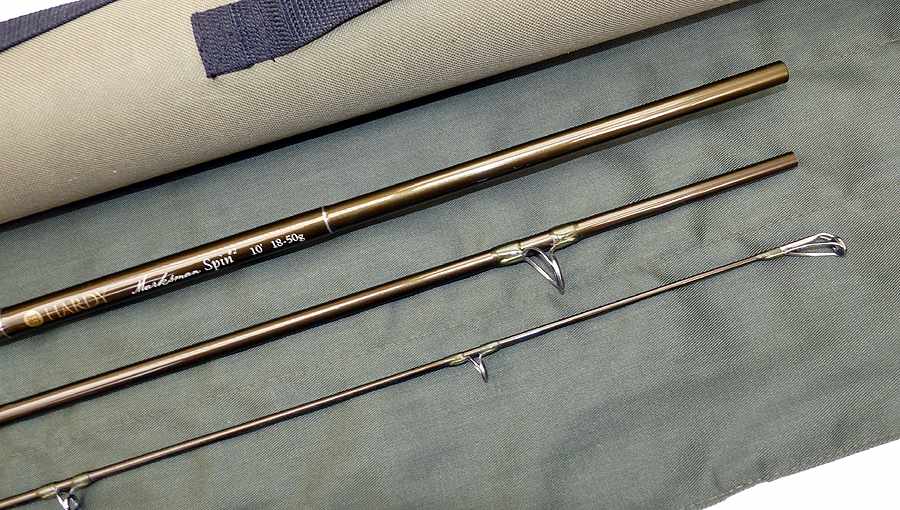 Hardy Marksman Spin 2 10' 3-pce graphite rod, bag & Cordura tube Mint - Image 3