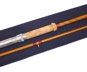 Hardy The No2 LRH Spinning 9' 6" 2-piece Palakona cane rod best condition