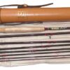 Hardy Smuggler De-Luxe 9' 5" 8pce travel fly rod & block leather tube