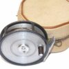 Hardy The Lightweight alloy trout fly reel solid drum + canvas case