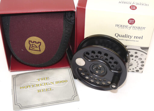 Hardy Sovereign 2000 #6 Ltd Ed fly reel, new with neoprene case, booklet & box