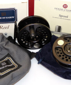 Hardy Sovereign 2000 #5 Ltd Ed fly reels + s/spool case papers & outer box