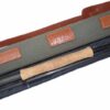 Trevor Morgan Optimum 10' 2 pce carbon fly rod #7 kev Baynes + canvas leather tube