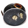 Ogden Smith 3.5" vintage alloy fly reel with red agate guide
