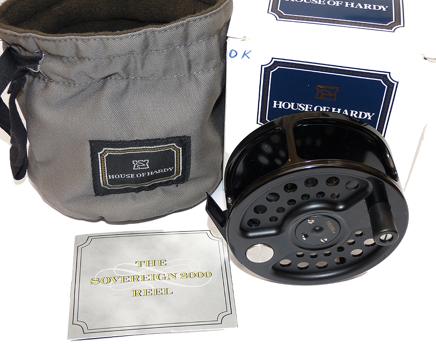 Hardy Sovereign 2000 #9/10/11 Ltd Ed fly reel, new with paper pokey bag & box