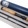 Thomas & Thomas 14' 3-piece graphite salmon fly rod, bag + tube