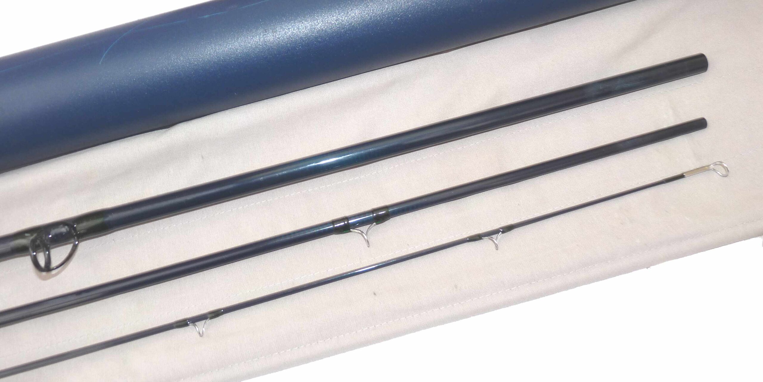 Thomas & Thomas 14' 3-piece graphite salmon fly rod, bag + tube