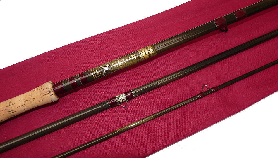 Bruce & Walker Expert 15' 3 pce carbon salmon Spey fly rod #9-11 with bag