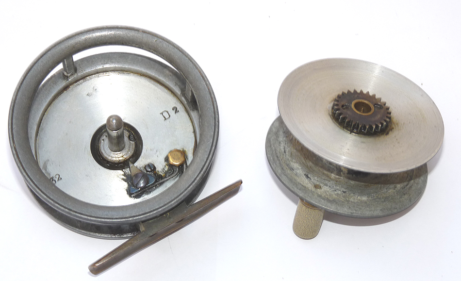 H Moore by Dingley 3" vintage fly reel for collector c 1920's - Image 4