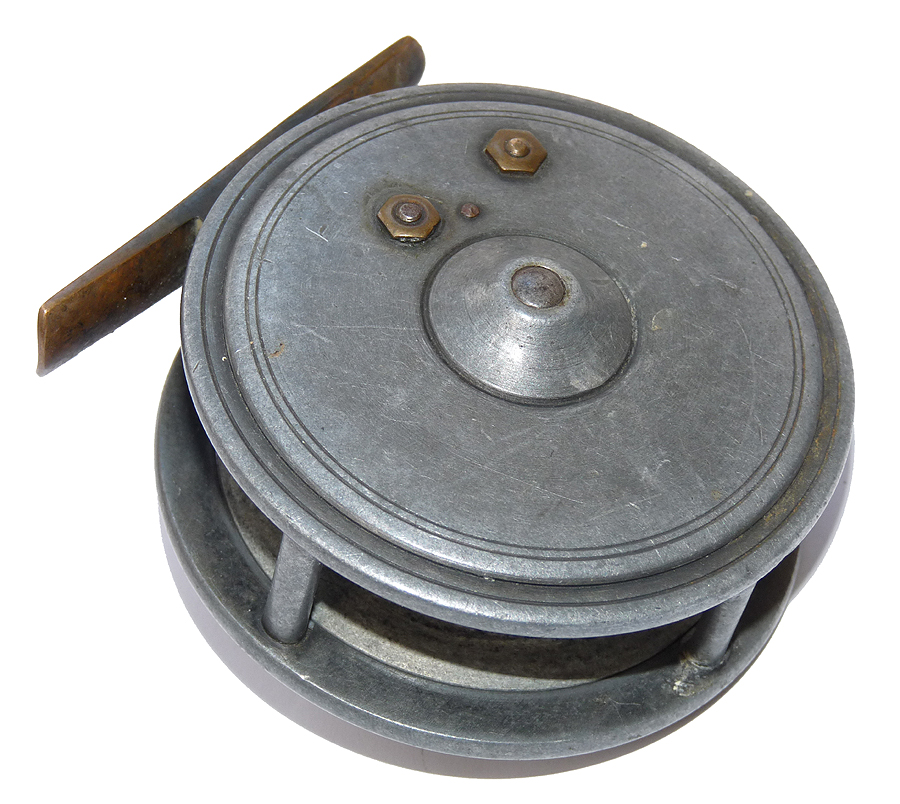 H Moore by Dingley 3" vintage fly reel for collector c 1920's - Image 3