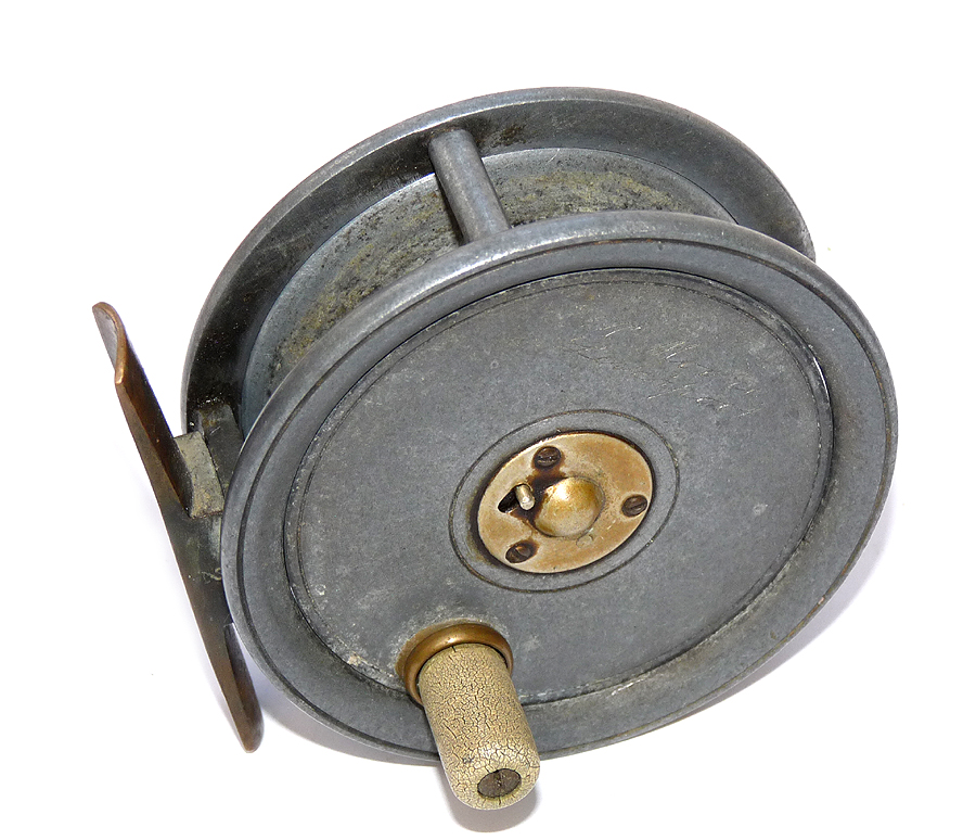 H Moore by Dingley 3" vintage fly reel for collector