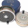 Hardy Marquis Salmon No1 fly reel, s/spool lines & padded zip case