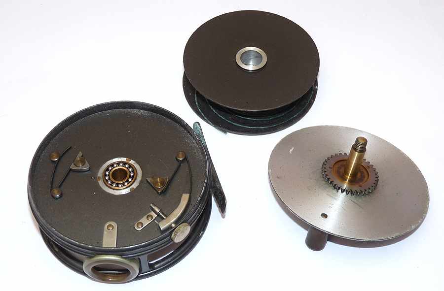 Hardy Perfect 3 7/8" vintage alloy trout fly reel 1950s - Image 4