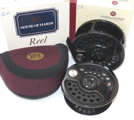 Hardy Sovereign 2000 #8 fly reel & s/spool, new with case & boxes
