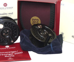 Hardy Sovereign 2000 #2/3/4 Ltd Ed fly reel + s/spool. new with case papers and boxes