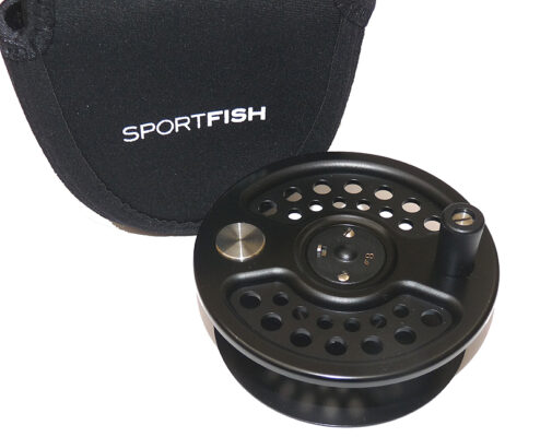 Hardy Sovereign 2000 #8 spare spool, new with Sportfish case