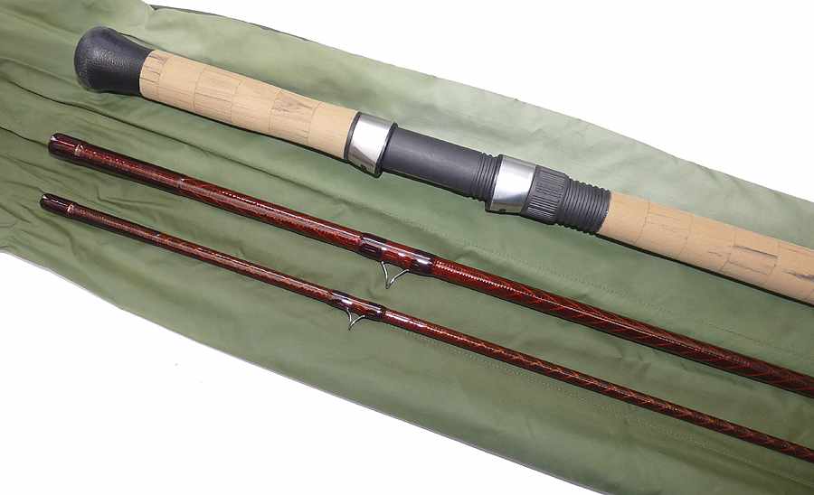 Tricast Golden Stream Kev Baynes carbon kevlar salmon fly rod 12' 3pc #8/9