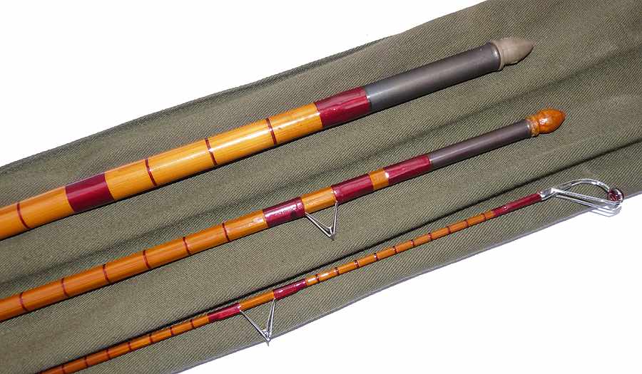 B James & Son Avocet 11' 6" 3-pce cane coarse rod & bag - Image 5
