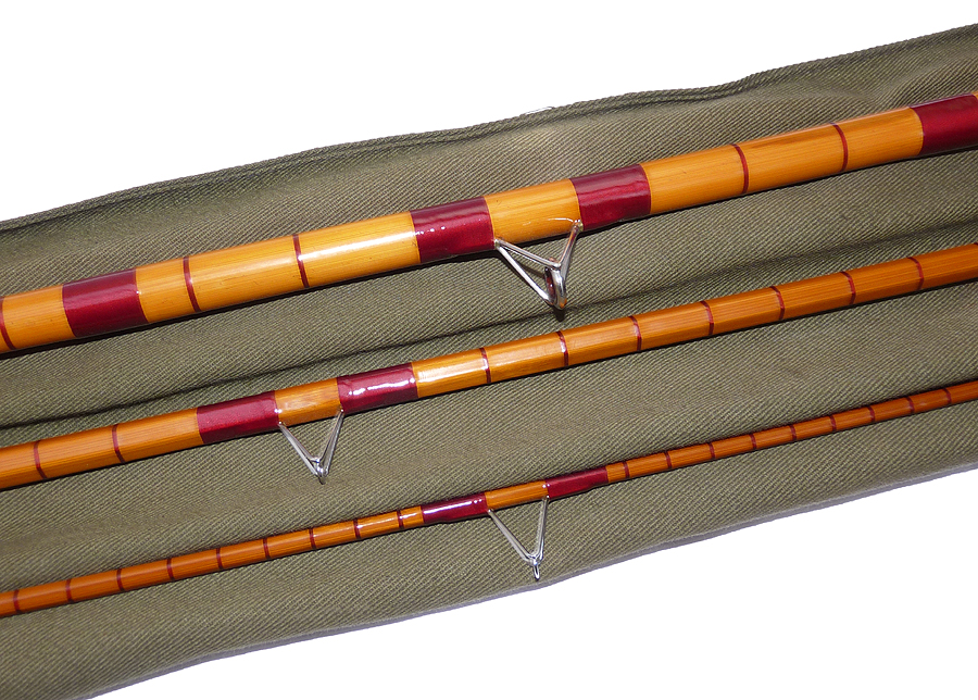 B James & Son Avocet 11' 6" 3-pce cane coarse rod & bag - Image 4