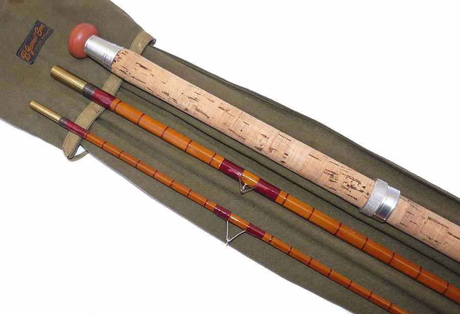 B James & Son Avocet 11' 6" 3-pce cane coarse rod & bag - Image 3