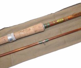 Dawson of Bromley Challenger 10' 2pce split cane carp rod