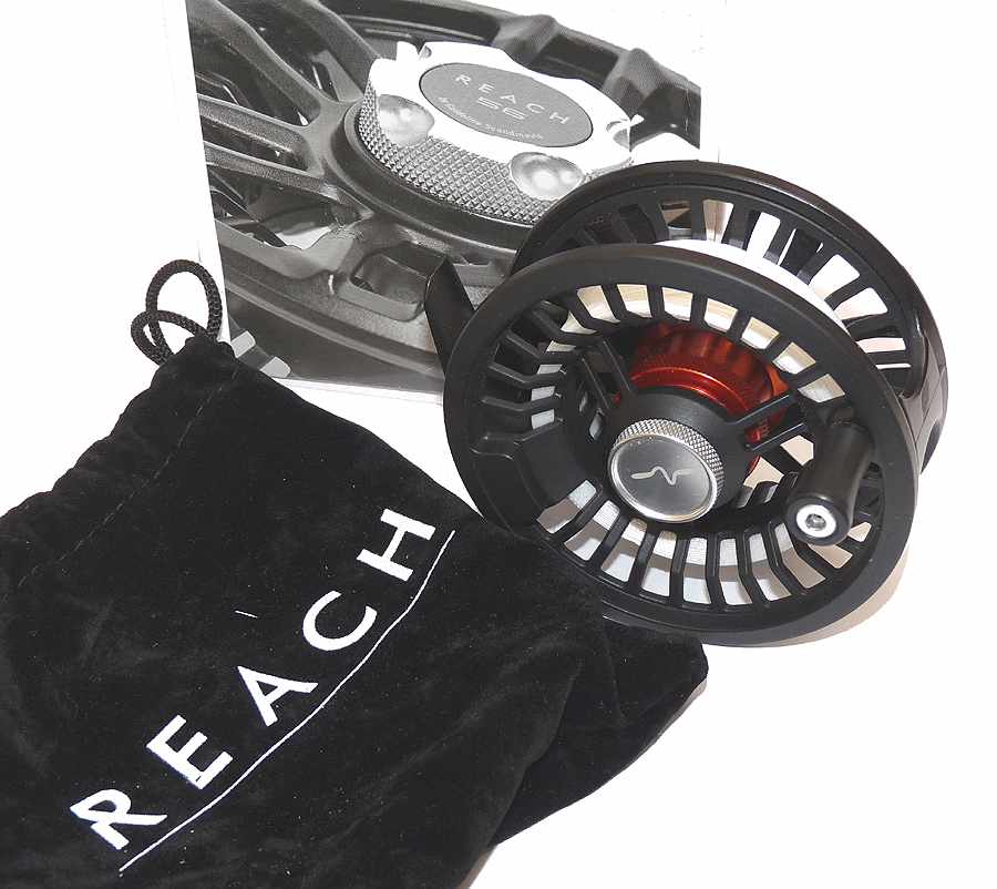 Guideline Reach 56 large arbor trout fly reel mint in box