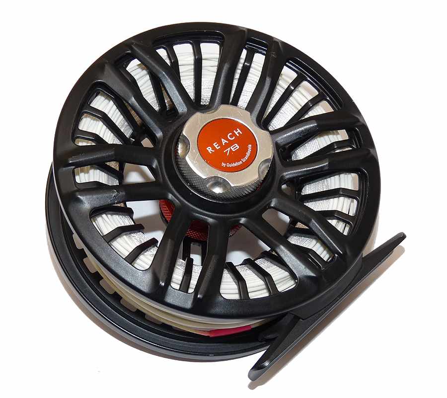 Guideline Reach 7/8 large arbor fly reel with line