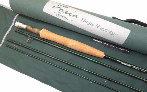 Guideline USA Fario Classic 9' 4 pce graphite fly rod #6 mint with bag and tube