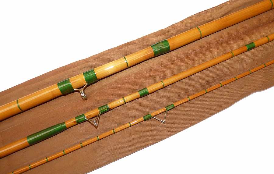 Hardy The Light Weight Thames style rod 11' 3pce whole cane butt - Image 4
