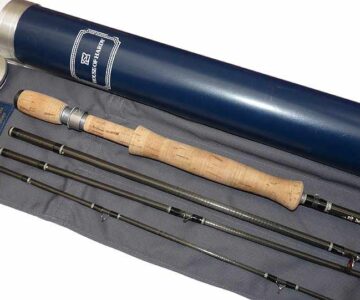 Hardy Ultralite Travel 10' 4pce graphite fly rod, #7 with bag & tube