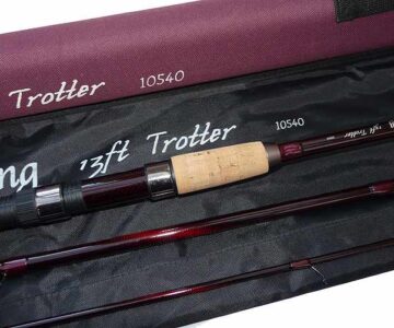 J.W Young Trotter 13ft 3pce carbon rod with bag & Cordura tube