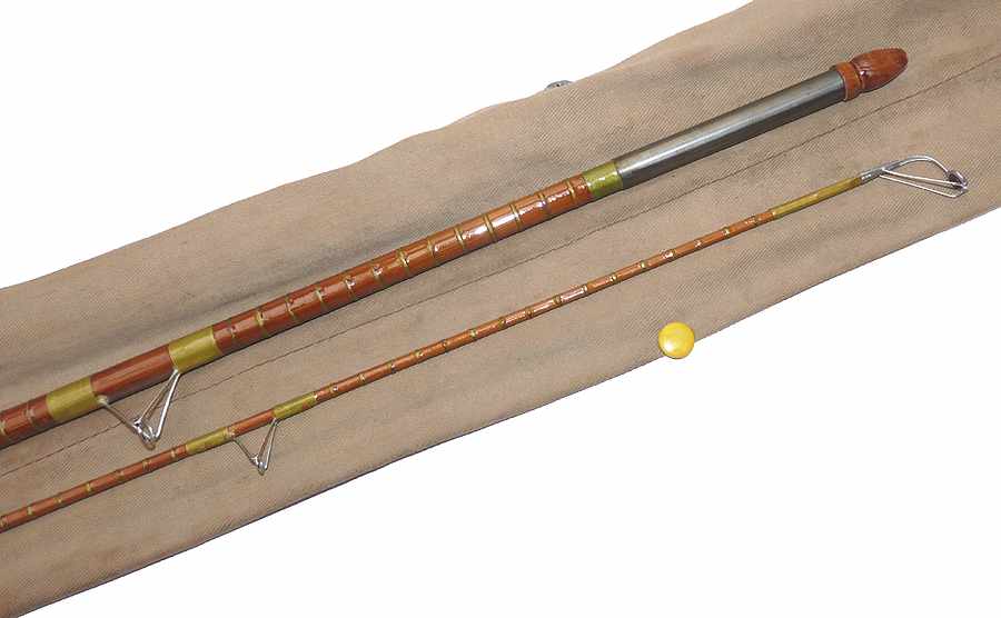 Sealey of Redditch 'The Roach Rod' 10' 2-piece split cane + original bag - Image 4