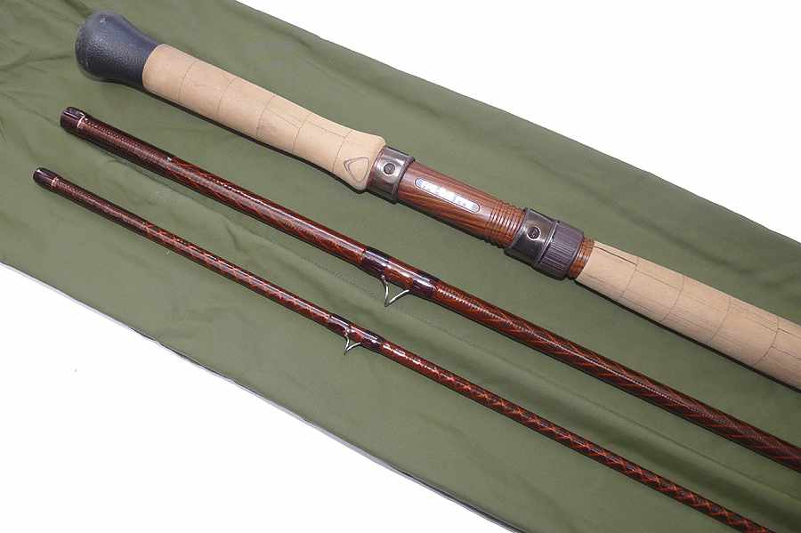 Tricast Golden Stream 12' 3pce salmon fly rod #8/9 Kev Baynes custom