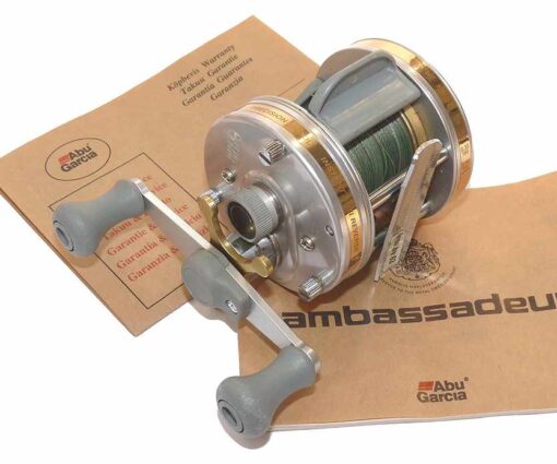 Abu Garcia Sweden UC 5601C Ambassadeur reel with papers
