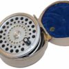 Hardy Marquis Salmon No2 fly reel 4 1/8", silk line & padded zip case