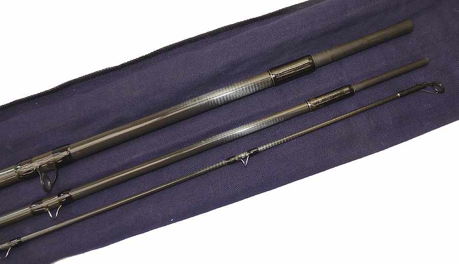 Bruce & Walker 15' 3 pce carbon salmon fly rod, refurbed 1996, line #10-12 - Image 5