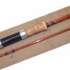 Sharpes The Scottie 8' 2pce impregnated cane spinning rod + bag