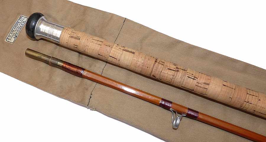 Sharpes The Scottie 8' 2pce impregnated cane spinning rod + bag - Image 3
