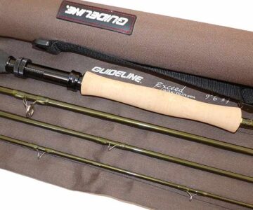 Guideline USA Exceed 9'6" 4 pce graphite fly rod #7
