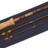 Hardy Fibalite 9' 3 pc glassfibre fly rod line #6, f