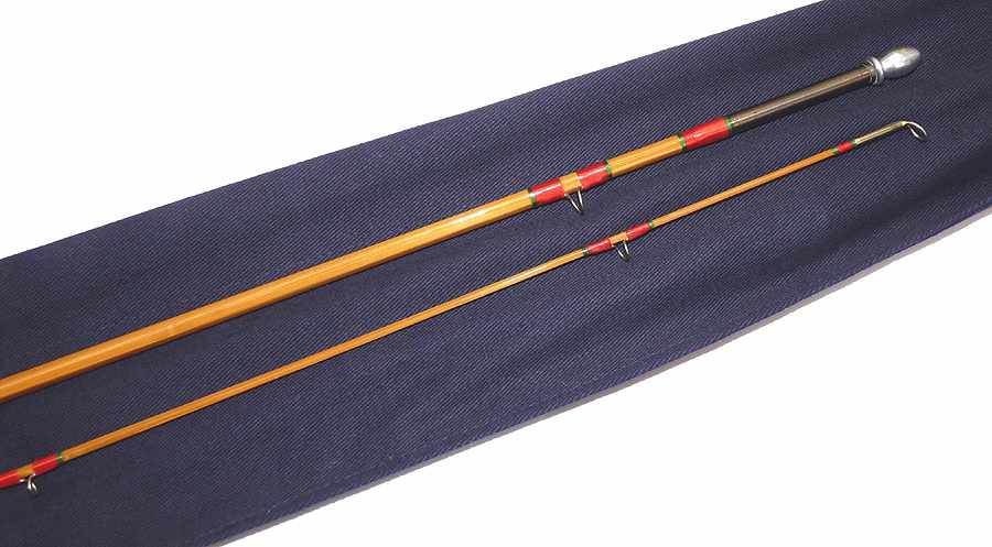 Hardy The Palakona 6'8" 2pce cane fly rod #5 mint with bag - Image 3