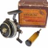 Helical Casting Reel No 3 Dual Purpose with celluloid oiler and box