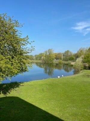 One of the lakes at Sportfish Game Fishing Centre