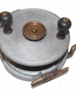 Allcock Bell vintage 6" alloy big game reel